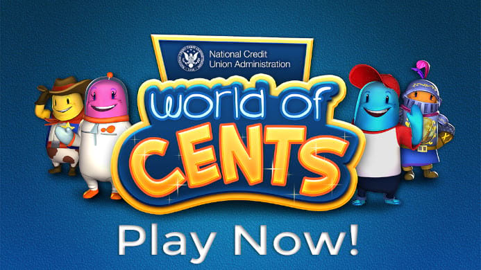World of Cents NCUA Game Banner